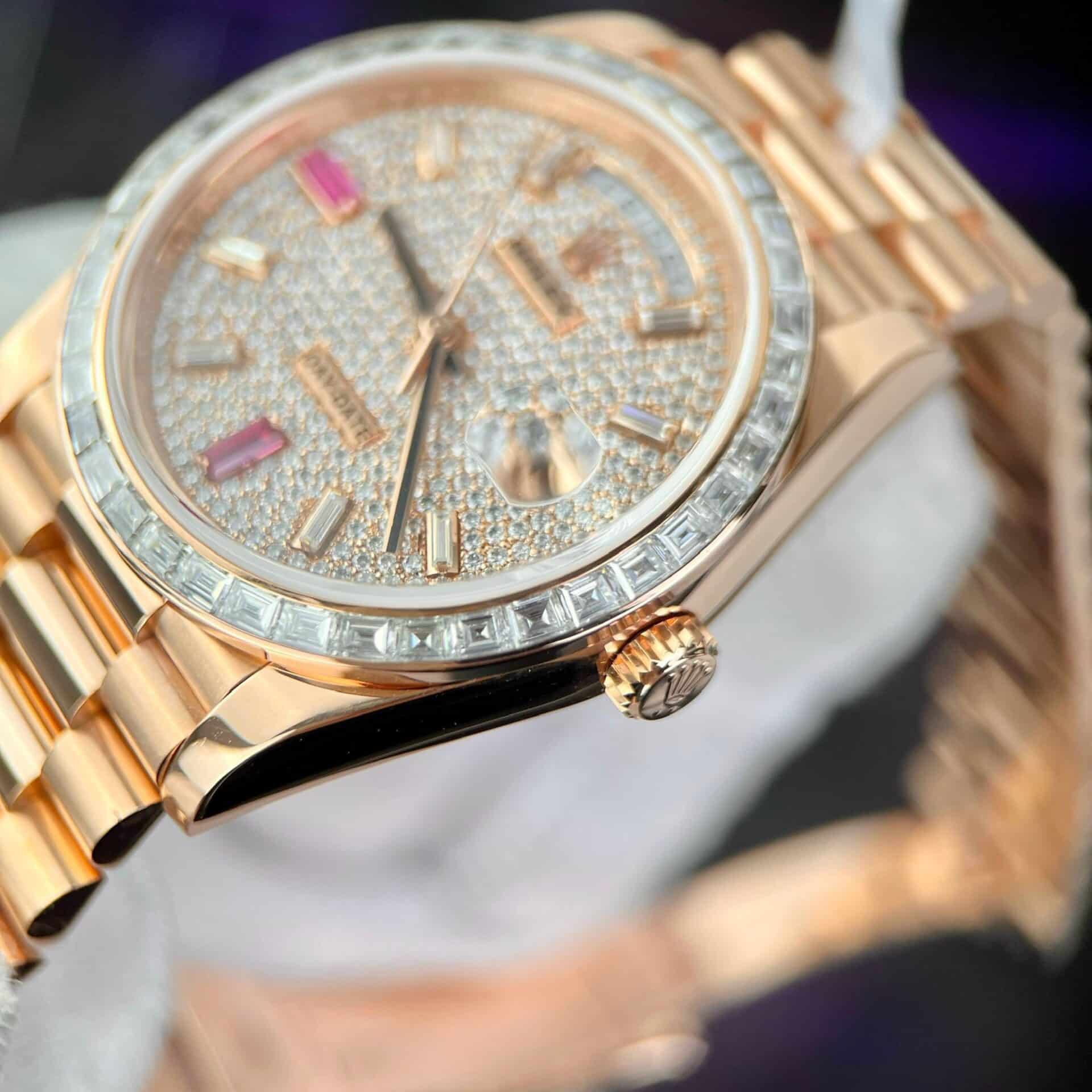 2026 Rolex-Date-Date-Boc-Vang-18K- yellow gold